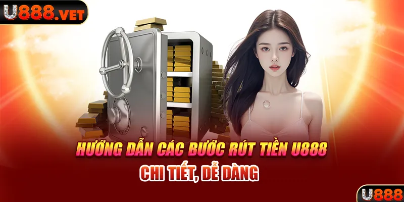 Hướng dẫn các bước rút tiền U888 chi tiết, dễ dàng